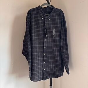Men's Black Checkered Shirt